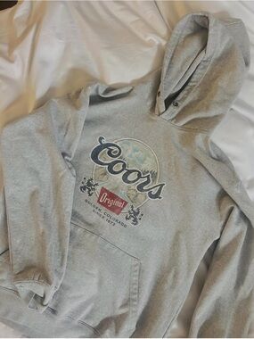 Coors Original Gray Hoodie Sweater - Women's